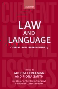 Law and Language