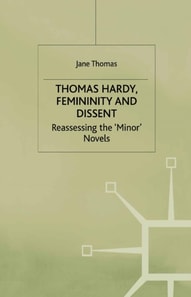 Thomas Hardy, Femininity and Dissent