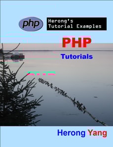 PHP Tutorials - Herong's Tutorial Examples