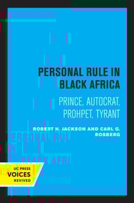 Personal Rule in Black Africa