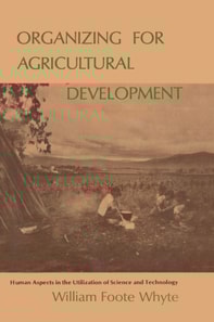 Organizing for Agricultural Development