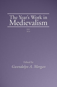 Year's Work in Medievalism, 2010