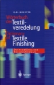 Dictionary of Textile Finishing