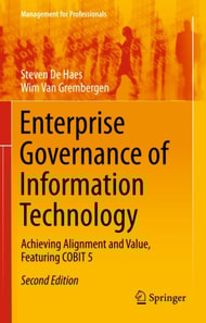 Enterprise Governance of Information Technology