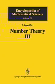 Number Theory III
