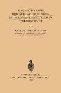 Psychotherapie der Schlafstörungen in der Nervenärztlichen Sprechstunde