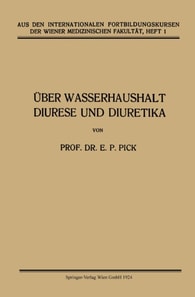 Über Wasserhaushalt, Diurese und Diuretika
