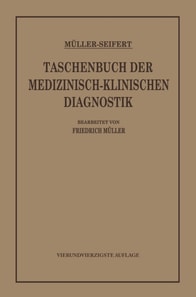Taschenbuch der medizinisch-klinischen Diagnostik