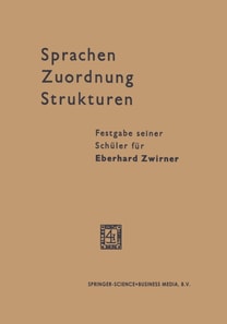 Sprachen — Zuordnung — Strukturen