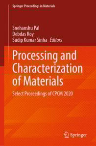 Processing and Characterization of Materials