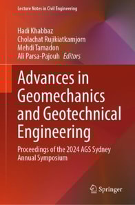 Advances in Geomechanics and Geotechnical Engineering