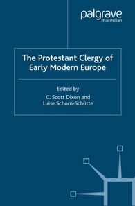 Protestant Clergy of Early Modern Europe
