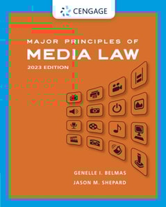 Major Principles of Media Law, 2023