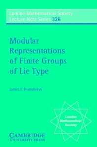 Modular Representations of Finite Groups of Lie Type