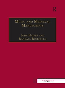 Music and Medieval Manuscripts