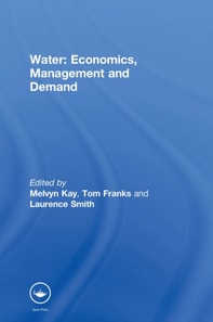 Water: Economics, Management and Demand