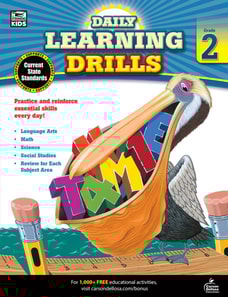 Daily Learning Drills, Grade 2