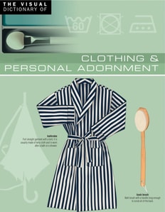 Visual Dictionary of Clothing & Personal Adornment