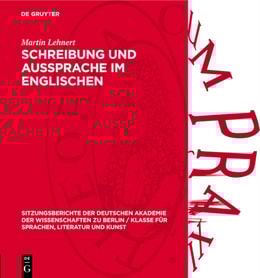 Schreibung und Aussprache im Englischen