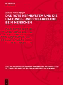 Das rote Kernsystem und die Haltungs- und Stellreflexe beim Menschen