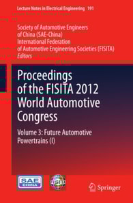 Proceedings of the FISITA 2012 World Automotive Congress