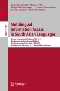 Multi-lingual Information Access in South Asian Languages