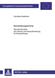 Konzertprogramme