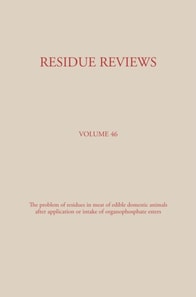 Residue Reviews