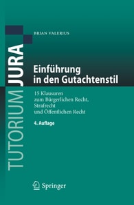 Einführung in den Gutachtenstil
