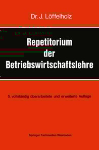 Repetitorium der Betriebswirtschaftslehre