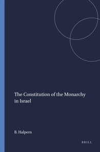 Constitution of the Monarchy in Israel