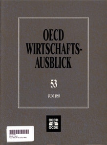 OECD Wirtschaftsausblick, Ausgabe 1993/1