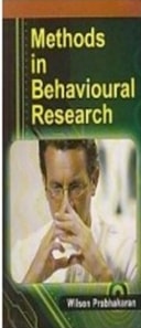 Methods in Behavioural Research