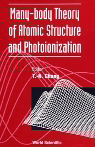 Many-body Theory Of Atomic Structure And Photoionization