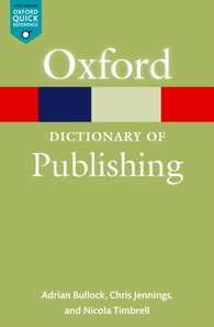 Dictionary of Publishing