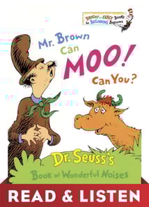 Mr. Brown Can Moo! Can You? Read & Listen Edition
