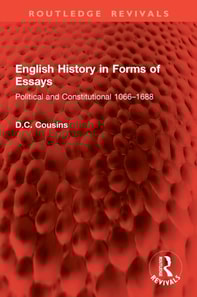 English History in Forms of Essays