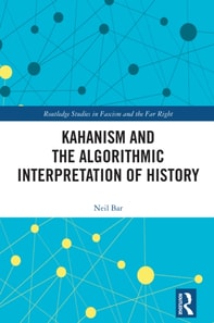 Kahanism and the Algorithmic Interpretation of History
