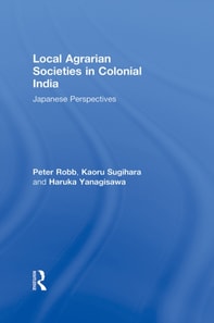 Local Agrarian Societies in Colonial India