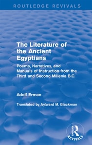 Literature of the Ancient Egyptians