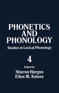 Studies in Lexical Phonology