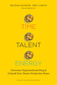 Time, Talent, Energy