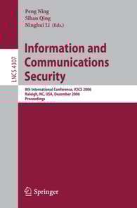 Information and Communications Security
