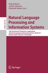Natural Language Processing and Information Systems
