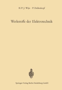 Werkstoffe der Elektrotechnik