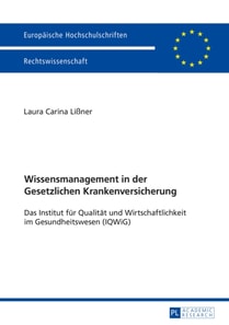 Wissensmanagement in der Gesetzlichen Krankenversicherung