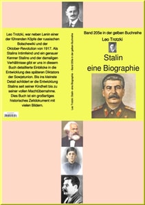 Leo Trotzki: Stalin  eine Biographie  – Band 205e in der gelben Buchreihe – bei Jürgen Ruszkowski