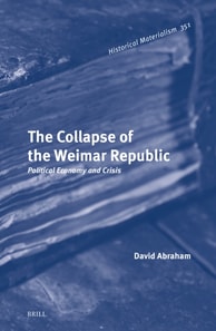 Collapse of the Weimar Republic