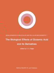 Biological Effects of Glutamic Acid and Its Derivatives