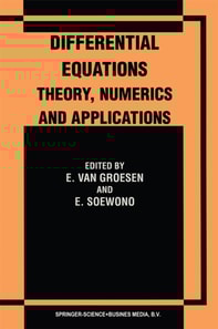 Differential Equations Theory, Numerics and Applications